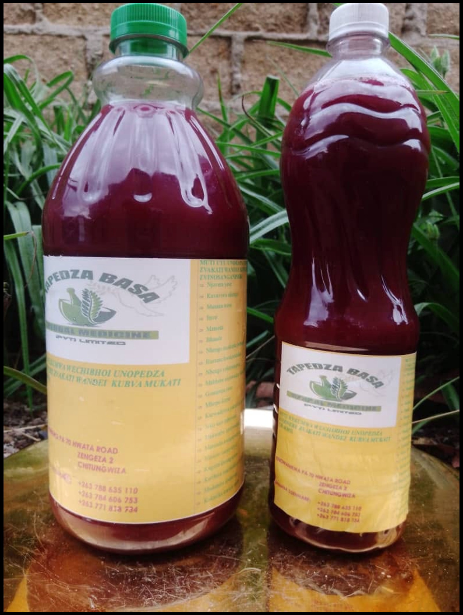 Tapedza Basa Herbal Medicine Products